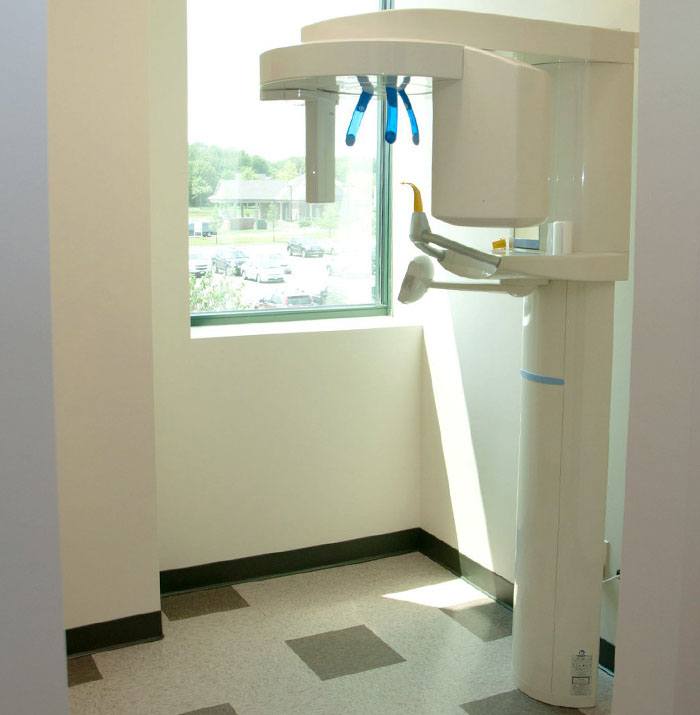 3 D C T cone beam x-ray scanner