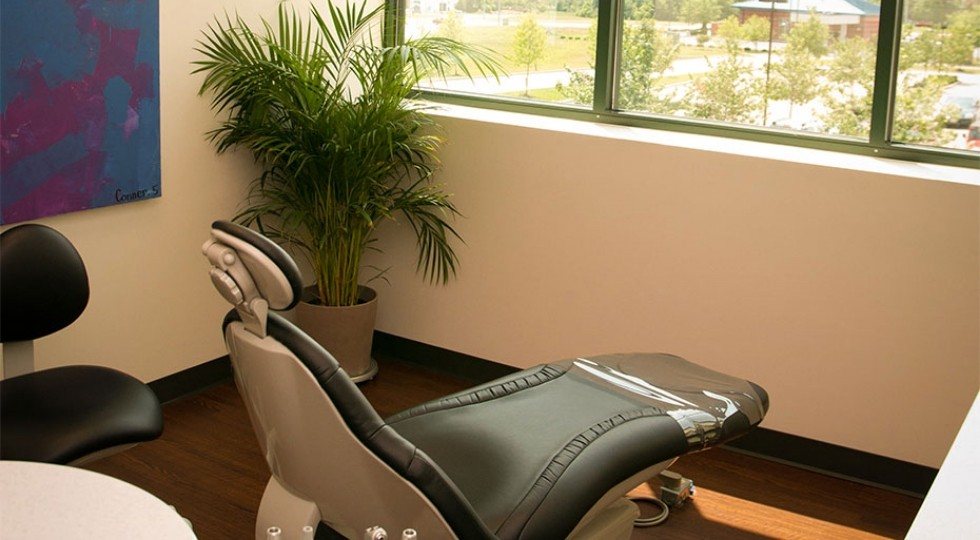 Dental office treatment room